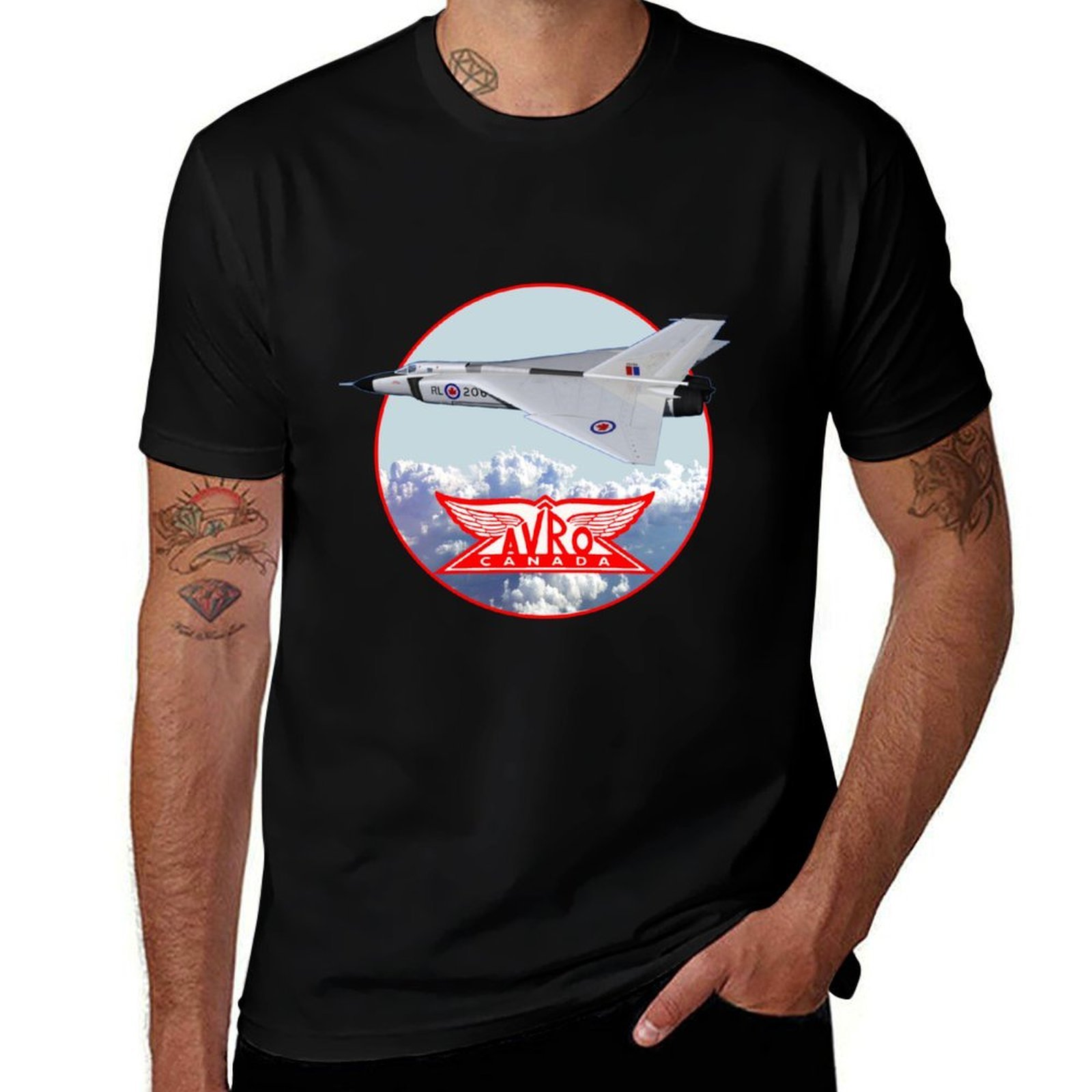 Street Fashion Canada - Avro Arrow Avro Canada Tişörtü Sokak