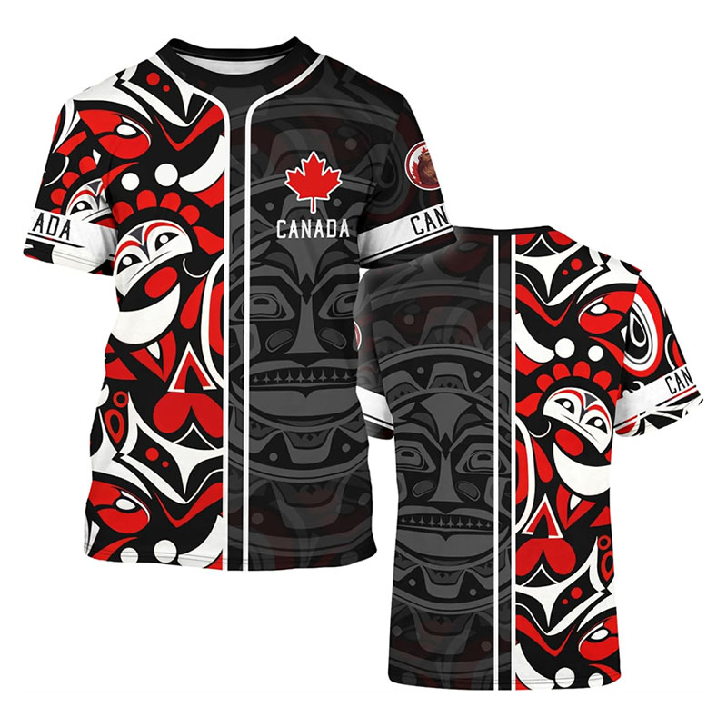 2025 Moda Yeni Kanada T-shirt  - Street Fashion Canada incelemesi ve fiyatı