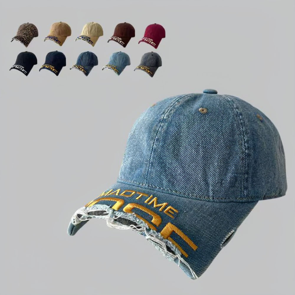 Unisex Kırık Kenarlı Beyzbol Ş - Street Fashion Y2K incelemesi ve fiyatı