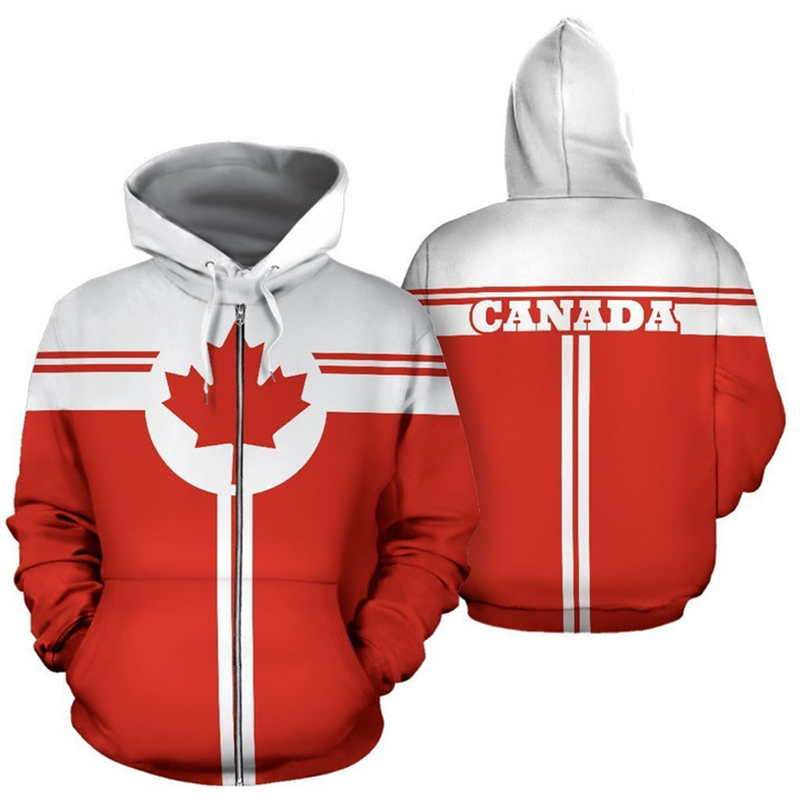 Kanada Bayrağı 3d Baskılı ferm - Street Fashion Canada incelemesi ve fiyatı